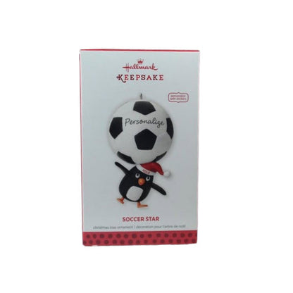 2013 Soccer Star Hallmark Ornament (Penguin) QXG1022