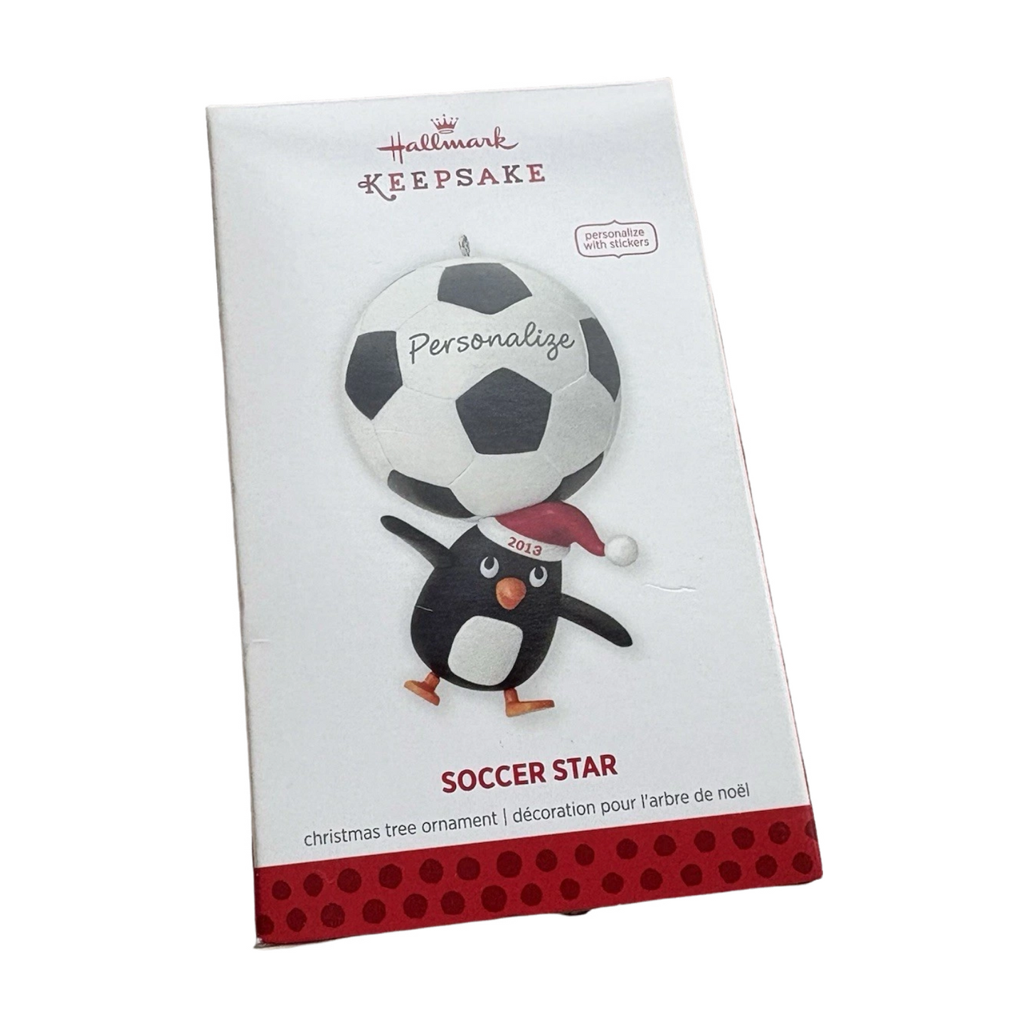 2013 Soccer Star Hallmark Ornament (Penguin) QXG1022 Image2