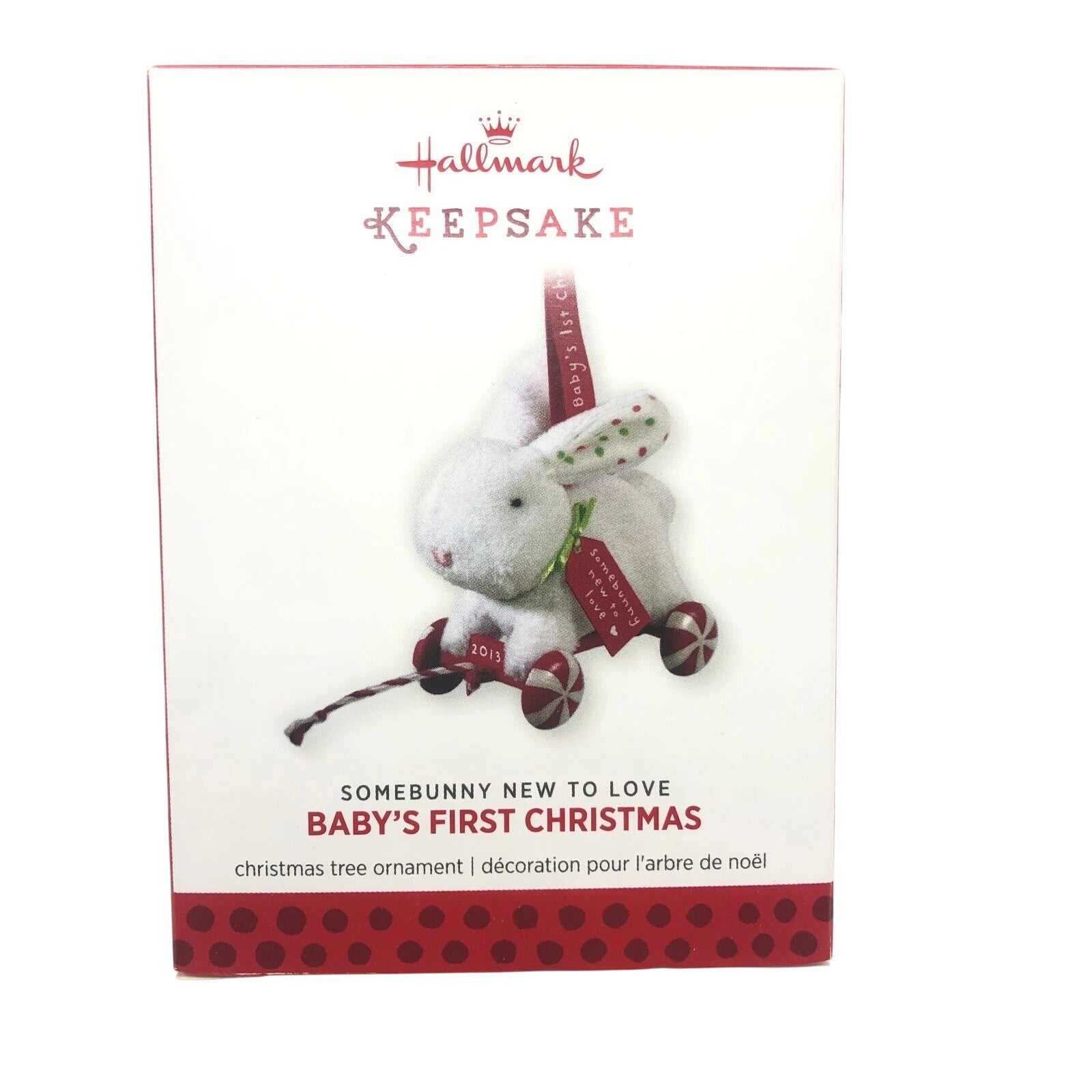 2013 Somebunny To Love Hallmark Ornament (Baby's First Christmas) QXG1855