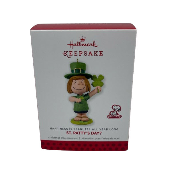 2013 St. Patty's Day? Hallmark Ornament (Happiness is Peanuts) QX9835