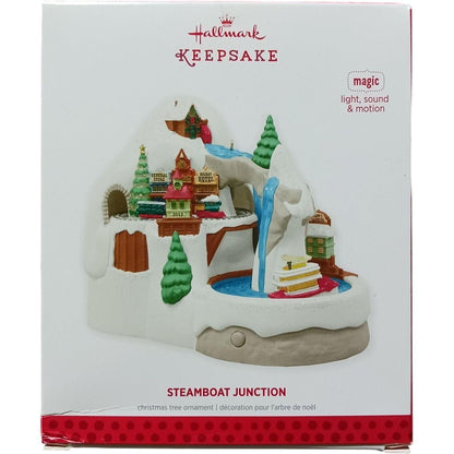 2013 Steamboat Junction Hallmark Ornament (Magic Village) QXG1762