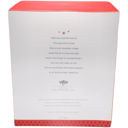 2013 Steamboat Junction Hallmark Ornament (Magic Village) QXG1762