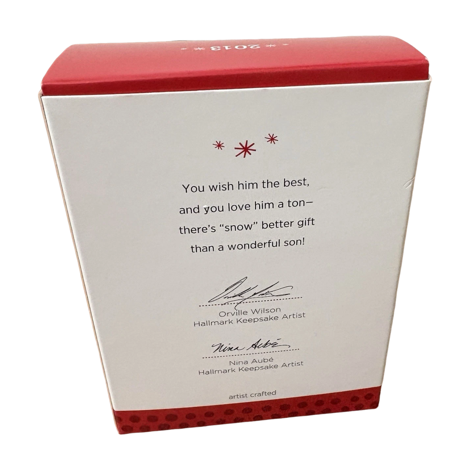 2013 Super Son Hallmark Ornament (Son) QXG1925 Image7