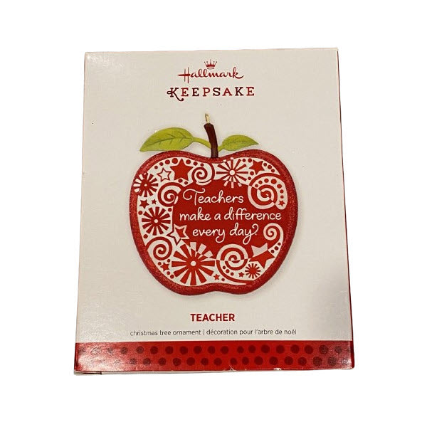 2013 Teacher Hallmark Ornament (School) QXG1495
