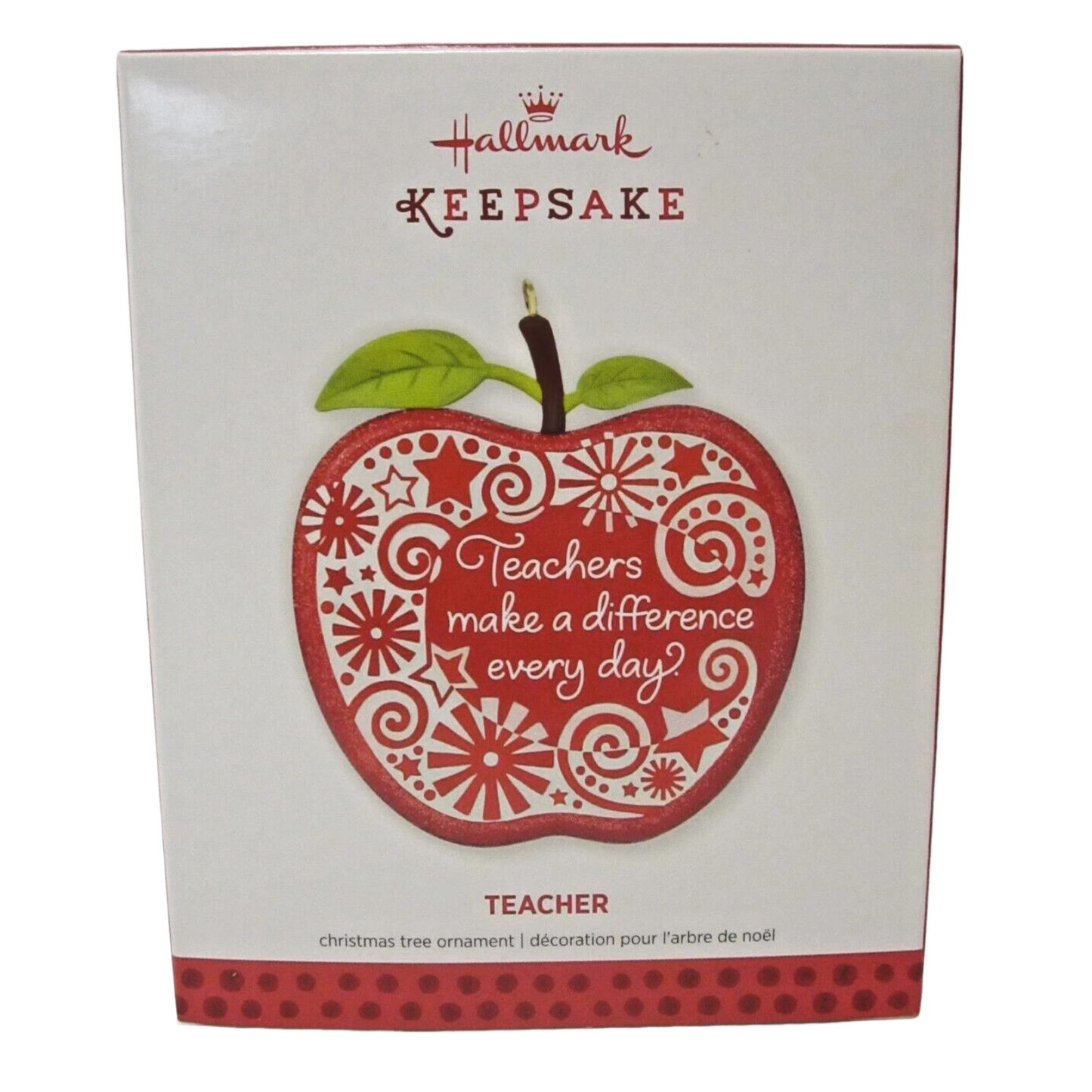 2013 Teacher Hallmark Ornament (School) QXG1495 Image2