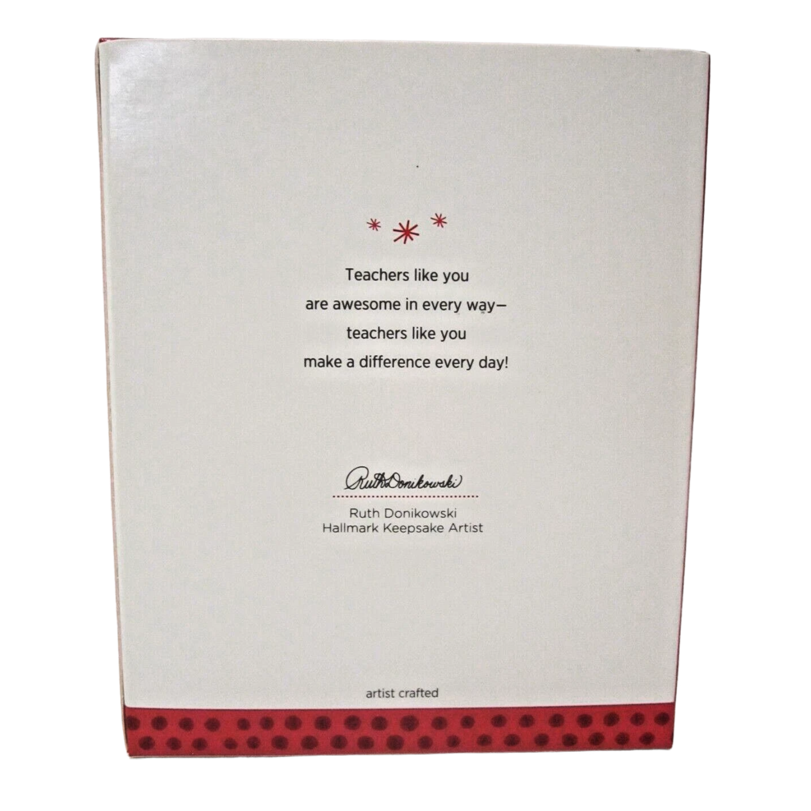 2013 Teacher Hallmark Ornament (School) QXG1495 Image4