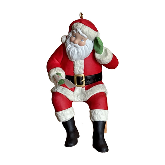 2013 Tell Santa Hallmark Ornament (Santa Claus) QXG1542 Image1