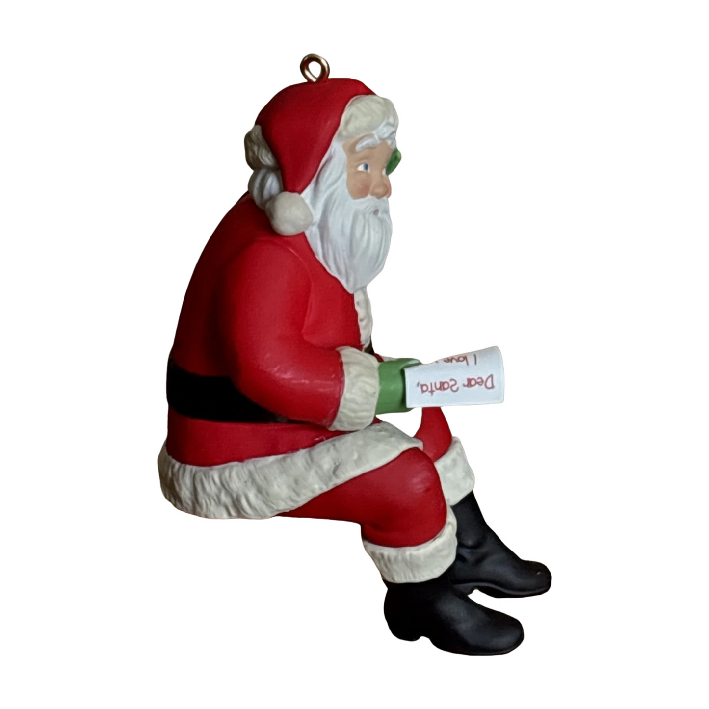 2013 Tell Santa Hallmark Ornament (Santa Claus) QXG1542 Image3