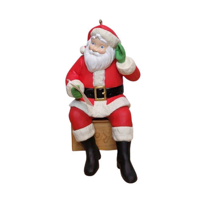 2013 Tell Santa Hallmark Ornament (Santa Claus) QXG1542