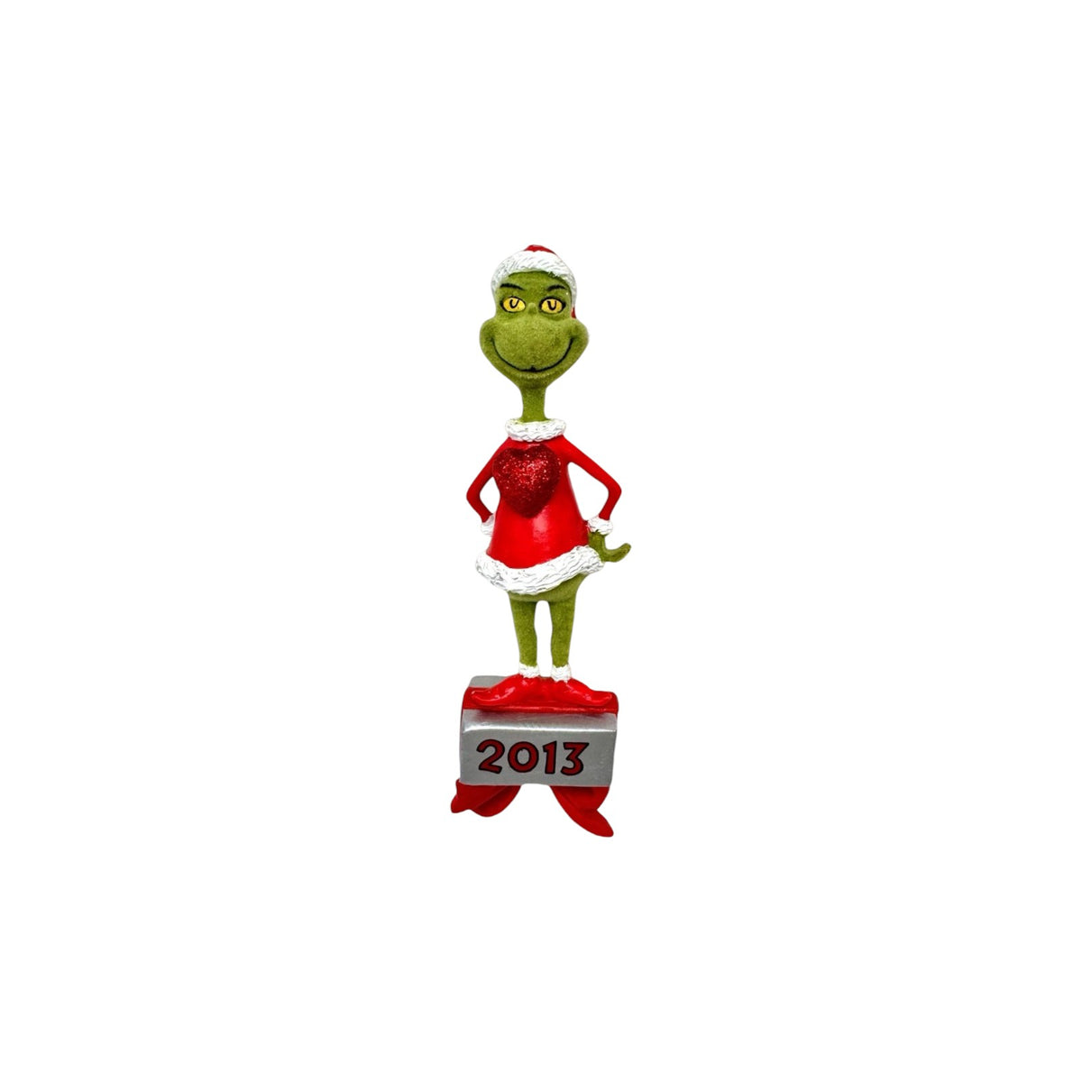 2013 The Grinch Ornament The Grinch Department 56 3204-1 Image1
