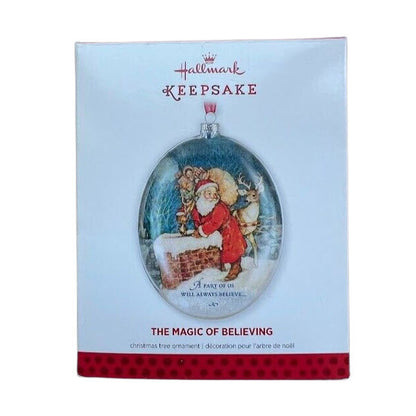 2013 The Magic of Believing Hallmark Ornament (Santa Claus) QXG1372