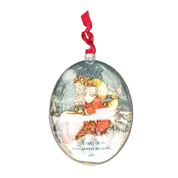 2013 The Magic of Believing Hallmark Ornament (Santa Claus) QXG1372