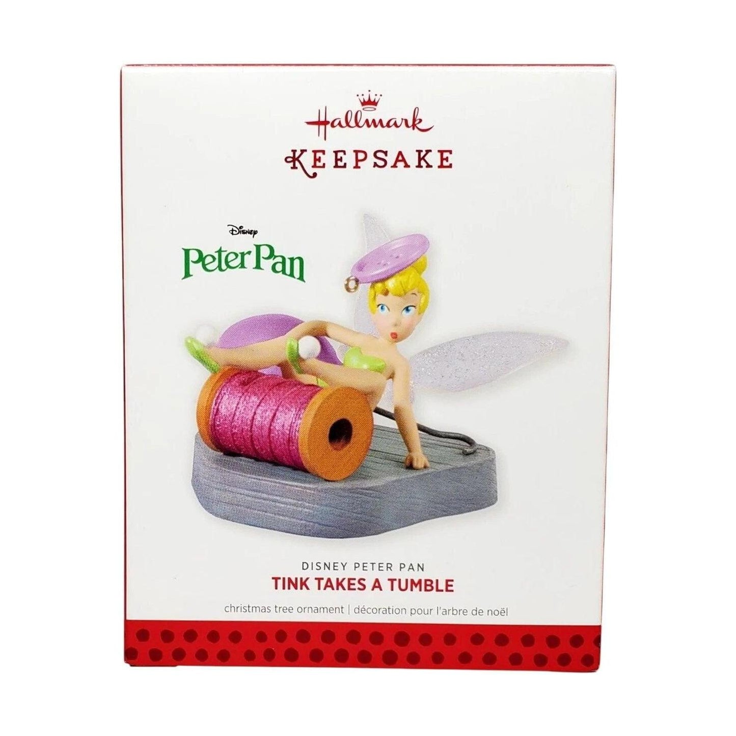 2013 Tink Takes A Tumble Hallmark Ornament (Peter Pan) QXD6065 Image2