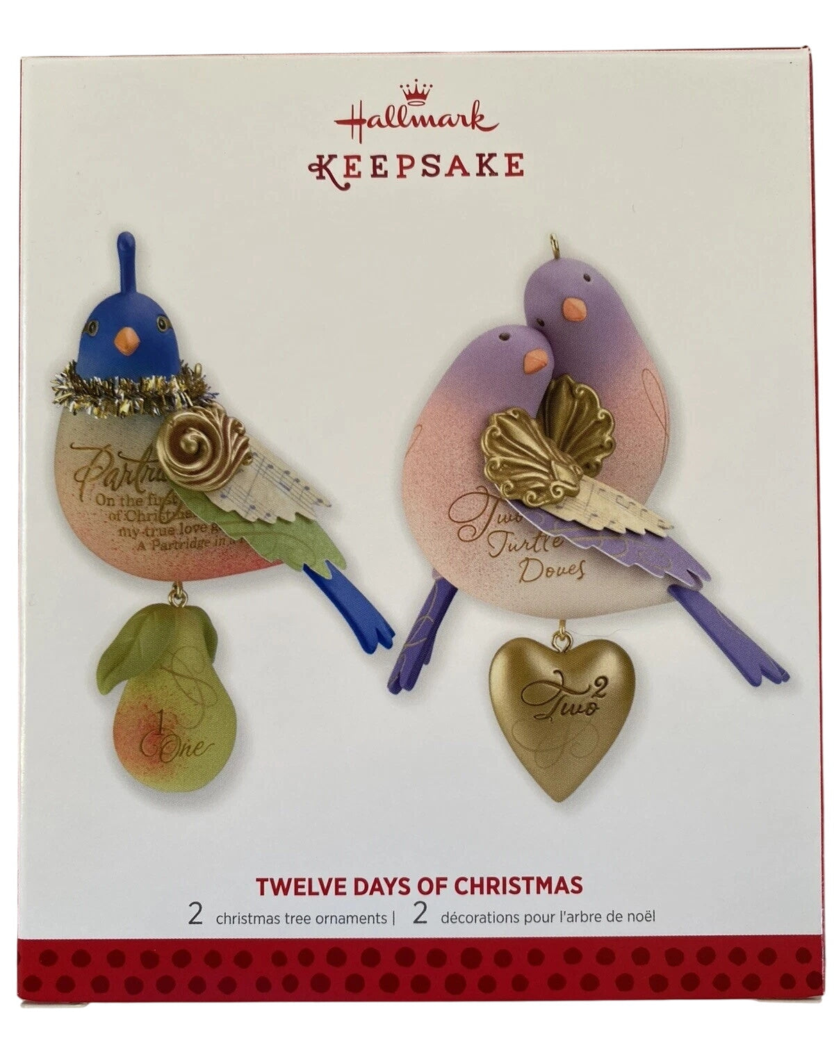 2013 Twelve Days of Christmas Hallmark Ornament (Twelve Days of Christmas) QX9222 Image2