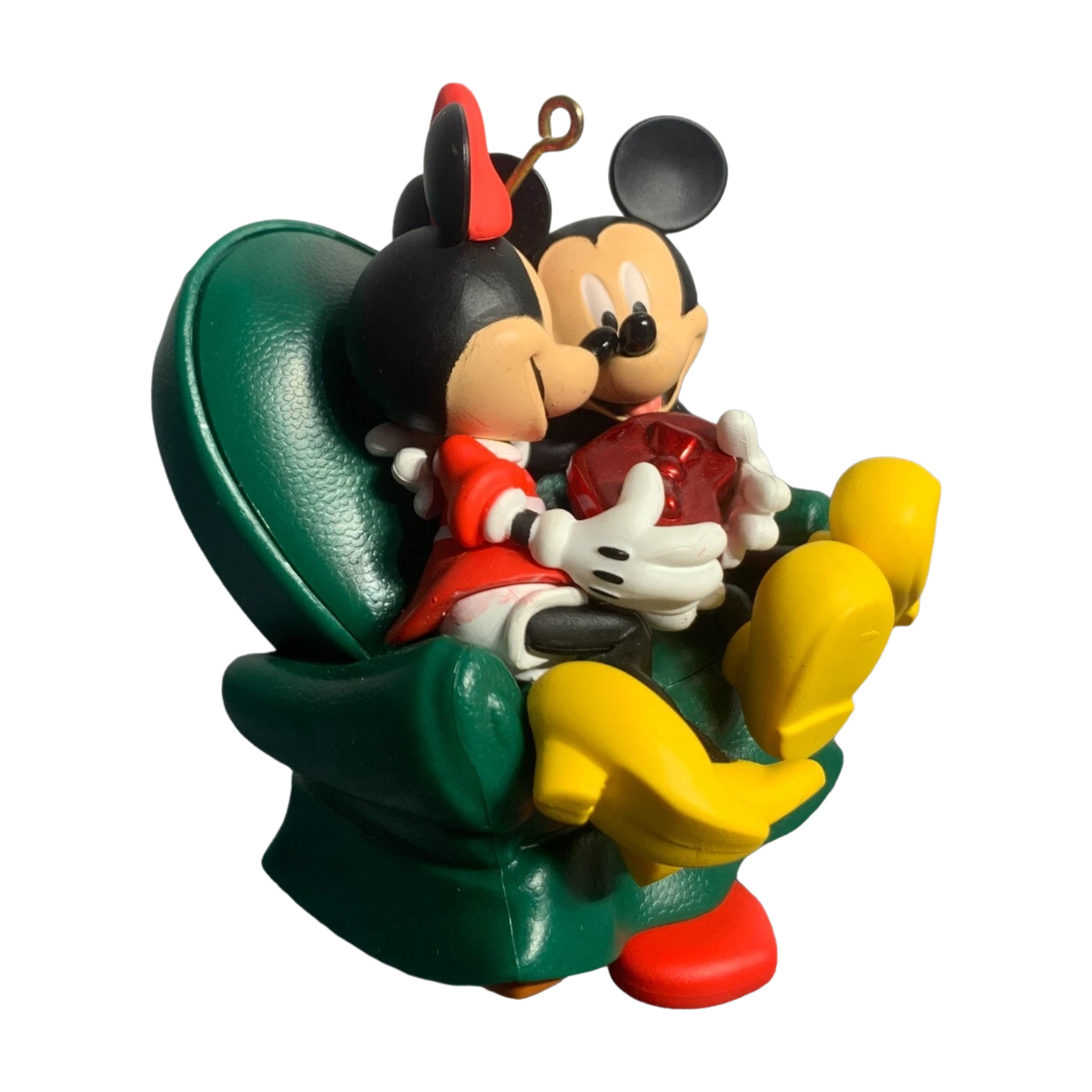2013 Two to a Chair Mickey and Minnie Hallmark Ornament (Mickey Mouse & Friends) QXD6082 Image3