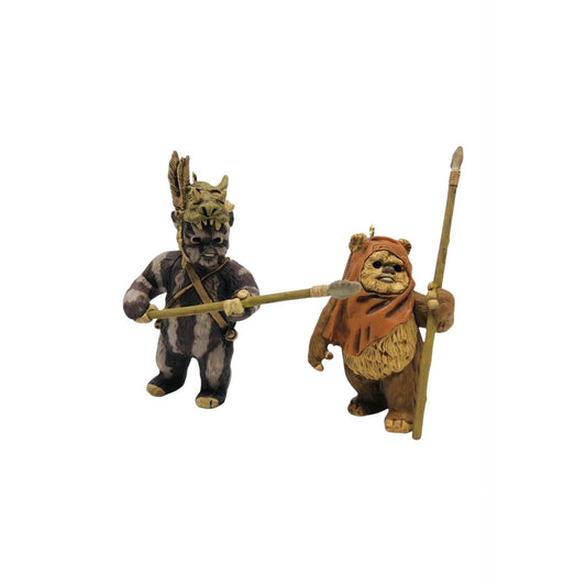 2013 Wicket and Teebo Hallmark Ornament (Star Wars) QX9172 Image1