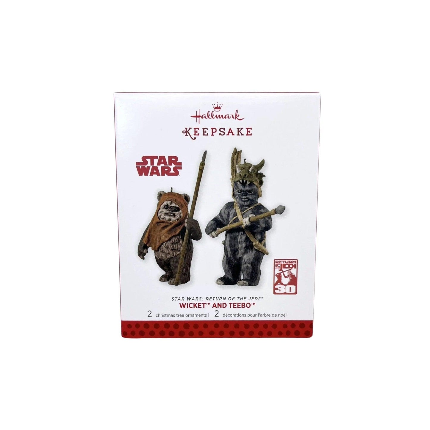 2013 Wicket and Teebo Hallmark Ornament (Star Wars) QX9172 Image2