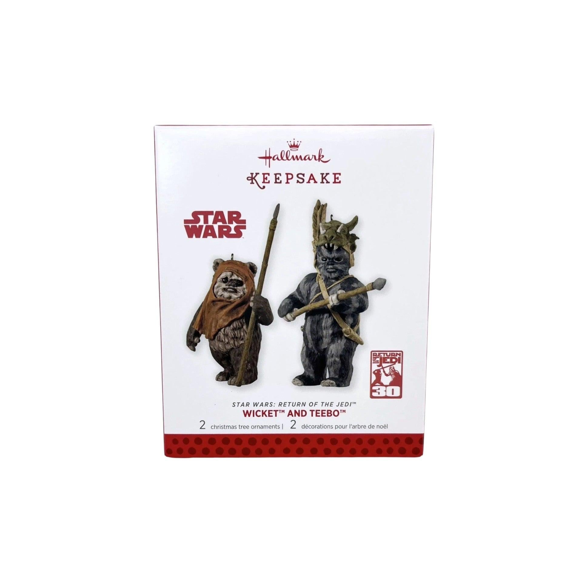 2013 Wicket and Teebo Hallmark Ornament (Star Wars) QX9172 Image2