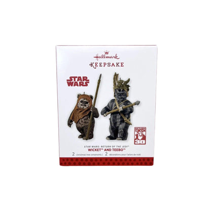 2013 Wicket and Teebo Hallmark Ornament (Star Wars) QX9172 Image2