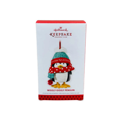 2013 Wiggly-Giggly Penguin Hallmark Ornament (Penguin) QXC5073 Image2