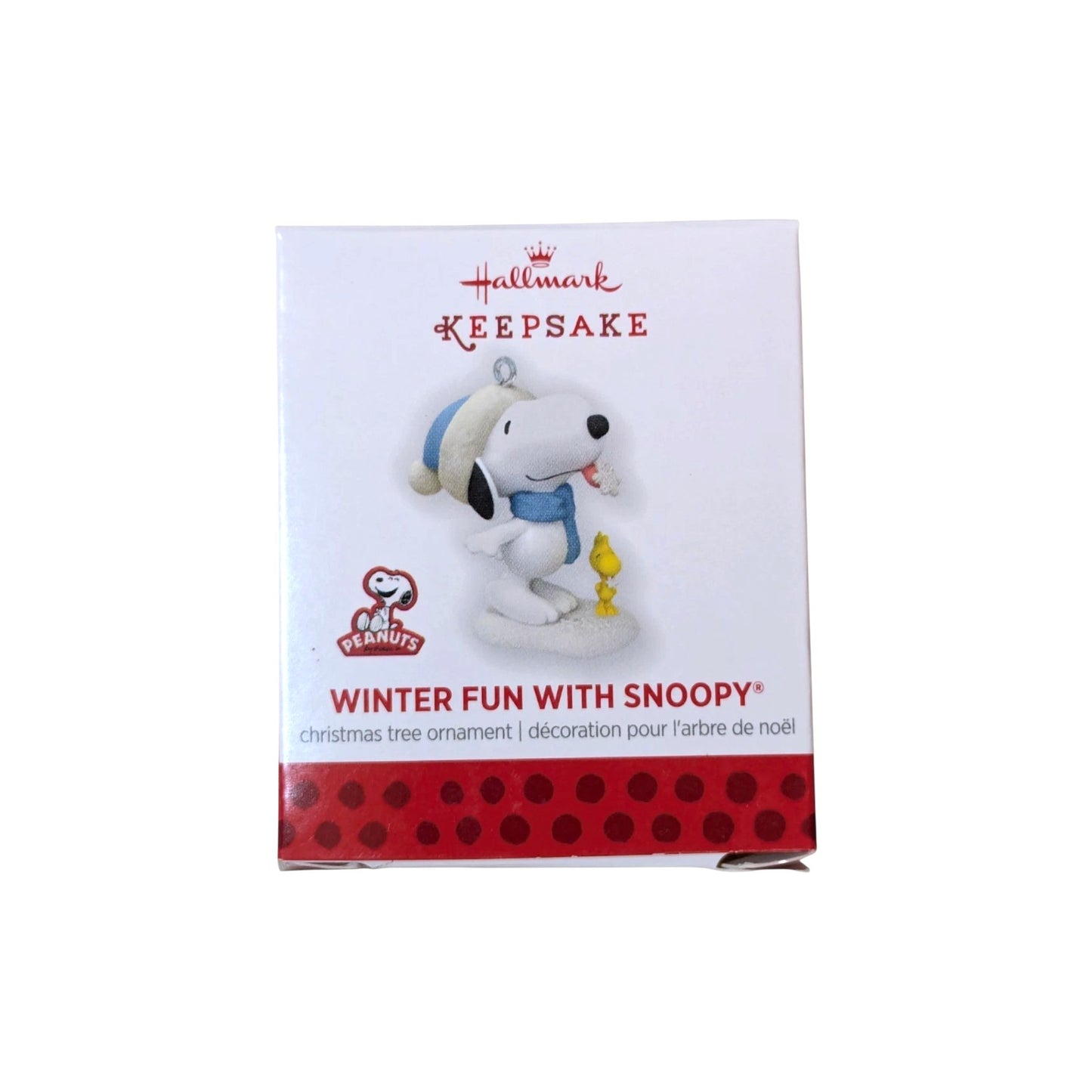 2013 Winter Fun with Snoopy Hallmark Ornament (Winter Fun with Snoopy) QXM8505 Image2