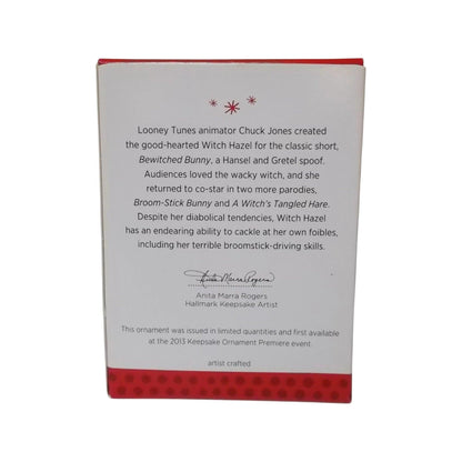 2013 Witch Hazel Hallmark Ornament (Looney Tunes) QXE3712 Image7