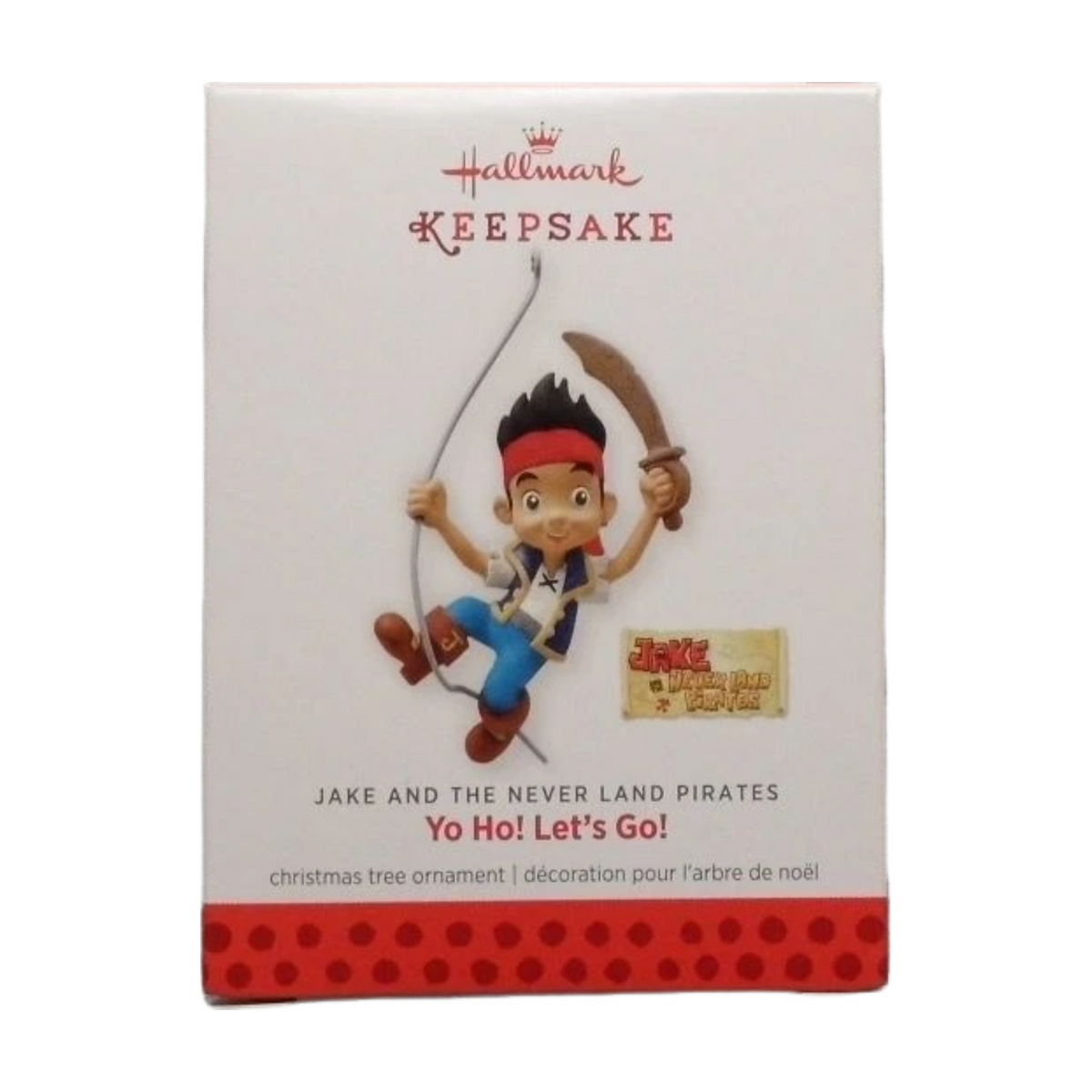 2013 Yo Ho! Let's Go! Hallmark Ornament (Jake and the Never Land Pirates) QXD6815 Image2
