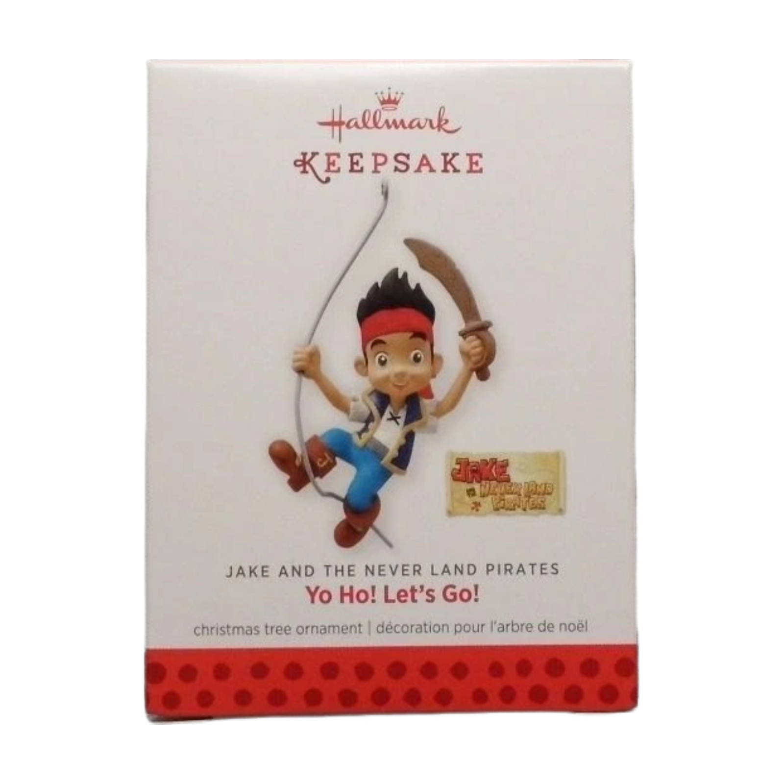 2013 Yo Ho! Let's Go! Hallmark Ornament (Jake and the Never Land Pirates) QXD6815 Image2