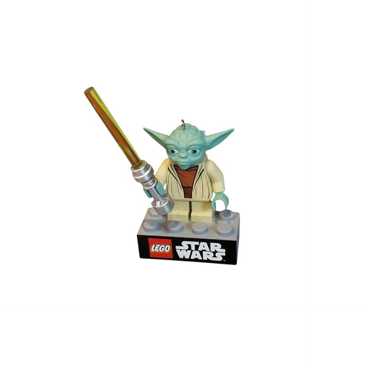 2013 Yoda Hallmark Ornament (Star Wars, Lego) QXI2245 Image1