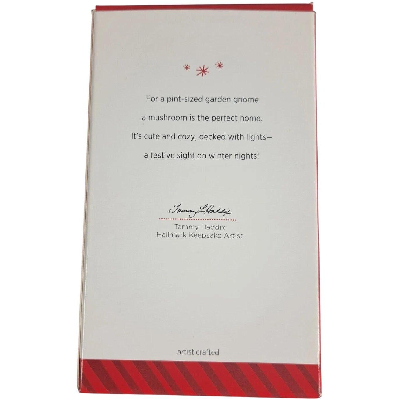 2014 A Home For a Gnome Hallmark Ornament (Gnome For Christmas) QGO1626