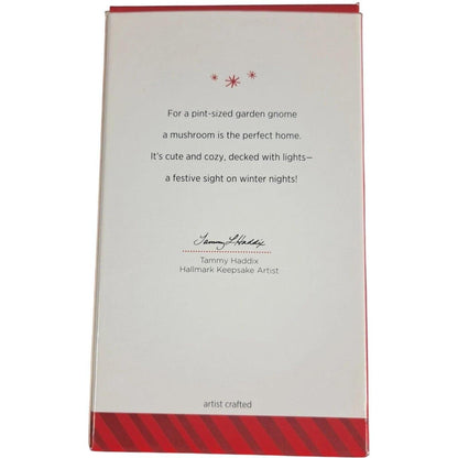 2014 A Home For a Gnome Hallmark Ornament (Gnome For Christmas) QGO1626