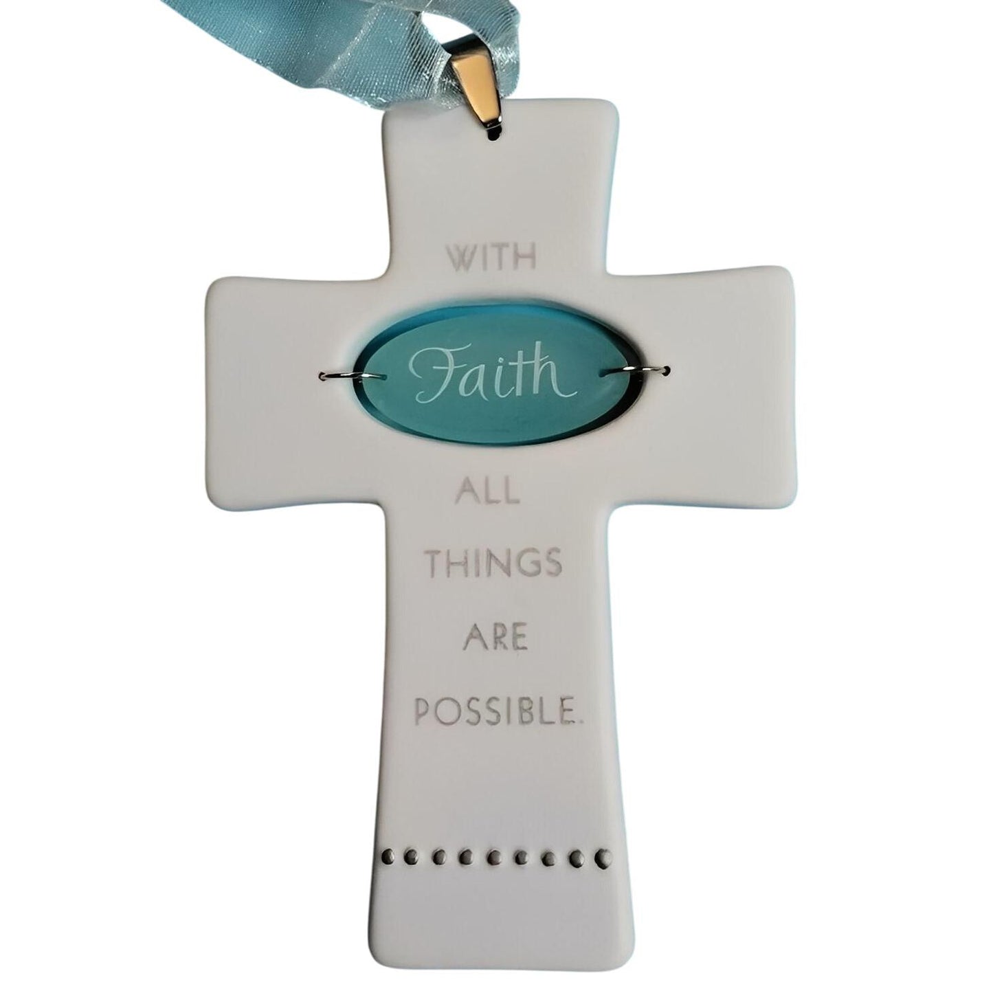 2014 A Season of Faith Hallmark Ornament (Faith and Crosses) QG01183