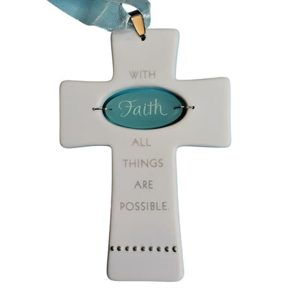 2014 A Season of Faith Hallmark Ornament (Faith and Crosses) QG01183