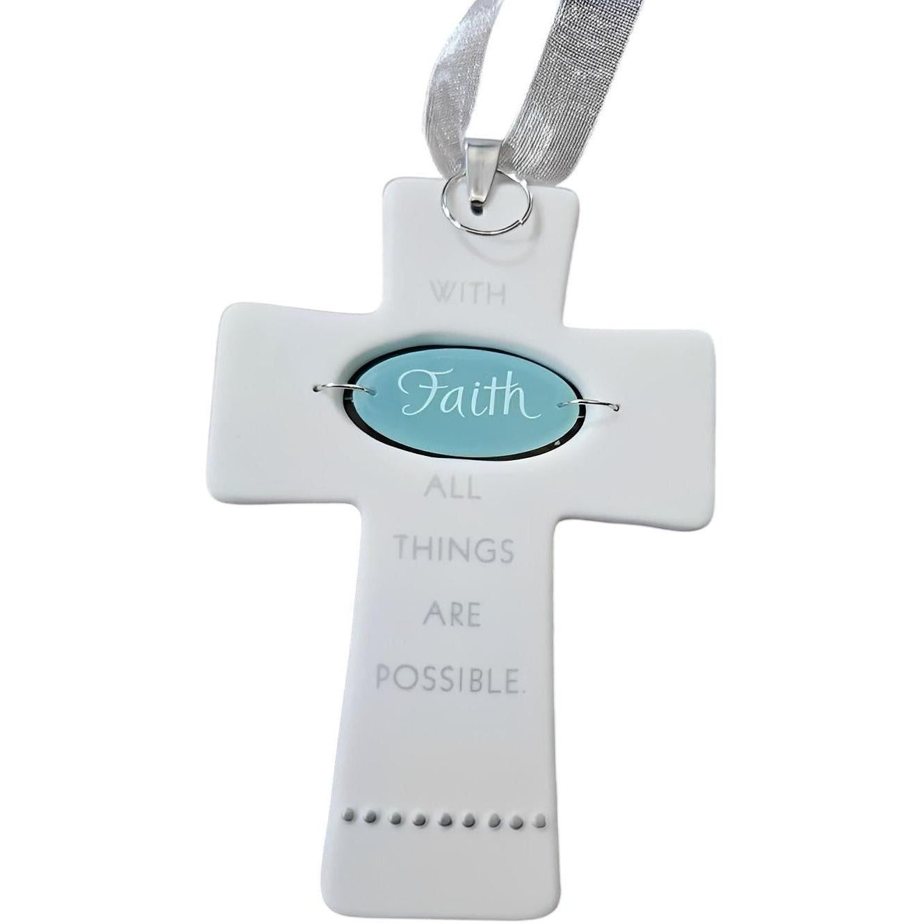 2014 A Season of Faith Hallmark Ornament (Faith and Crosses) QG01183