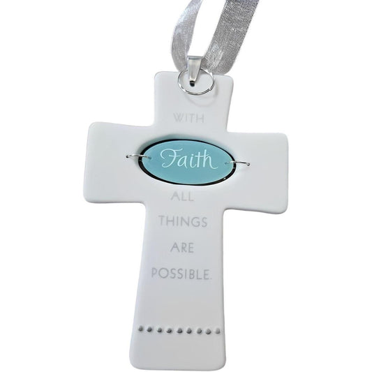 2014 A Season of Faith Hallmark Ornament (Faith and Crosses) QG01183