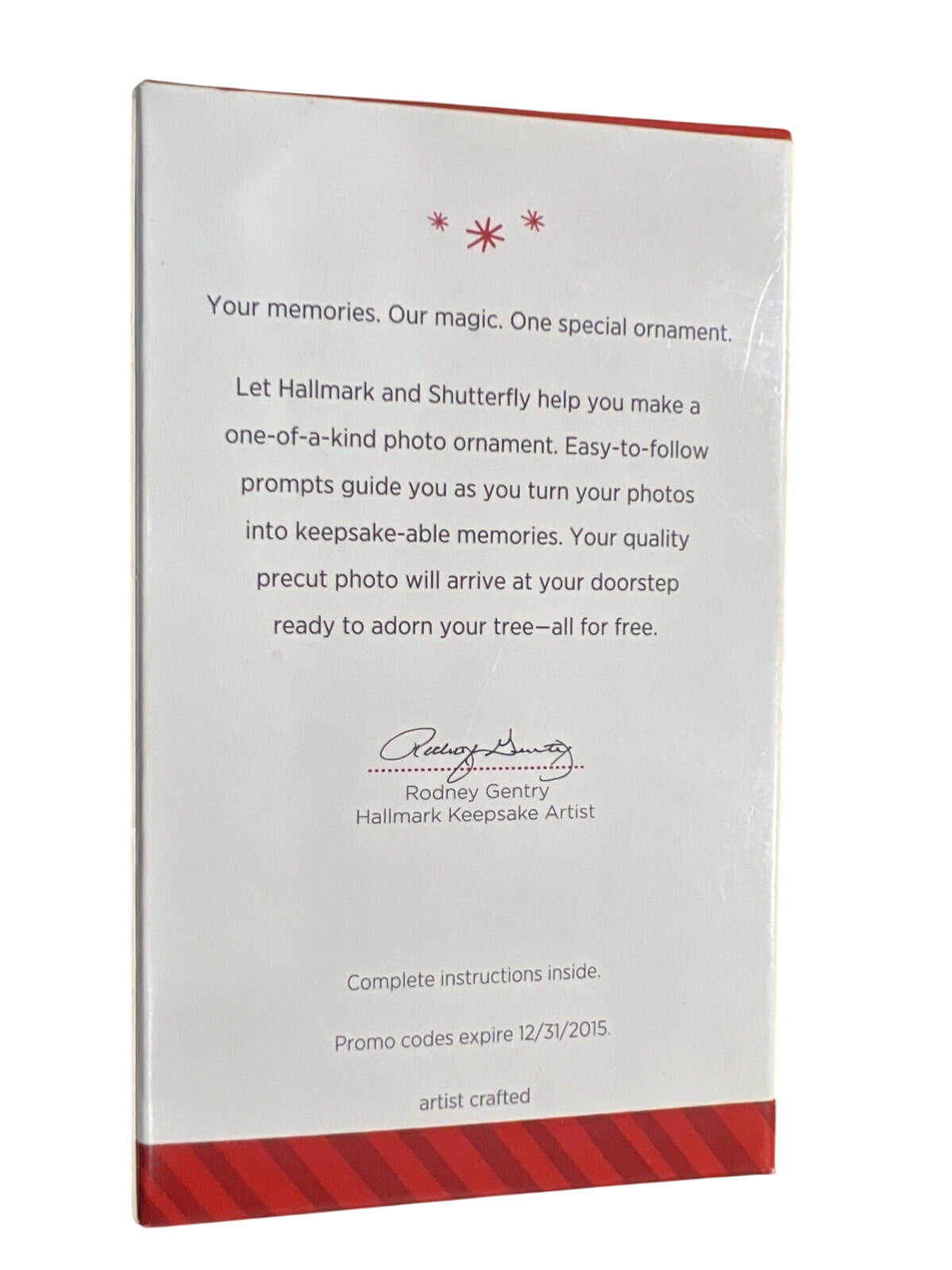 2014 A Time to Remember Hallmark Ornament (Photo Holder) QGO1693