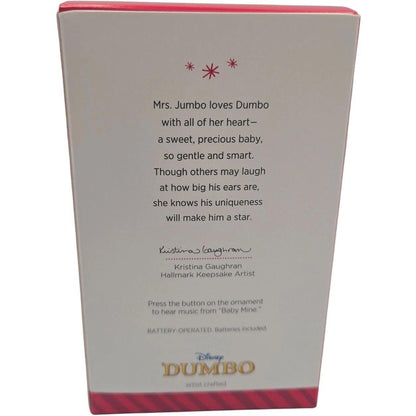 2014 Baby Mine Hallmark Ornament (Dumbo) QXD6113