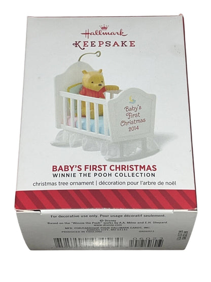 2014 Baby's First Christmas Hallmark Ornament (Winnie The Pooh) QXD6023