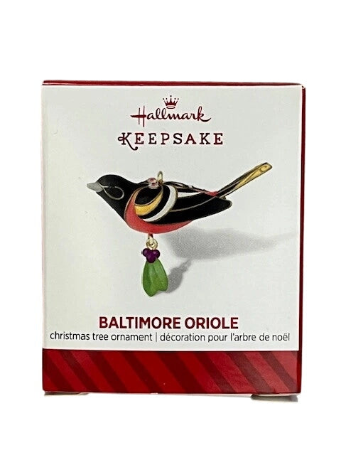2014 Baltimore Oriole Hallmark Ornament (Beauty of Birds) QXM8513