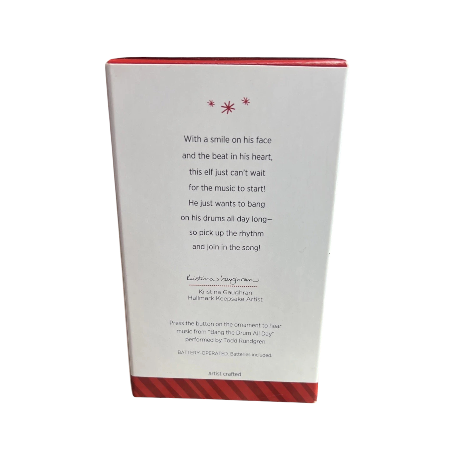 2014 Bang the Drum All Day Hallmark Ornament QG01246