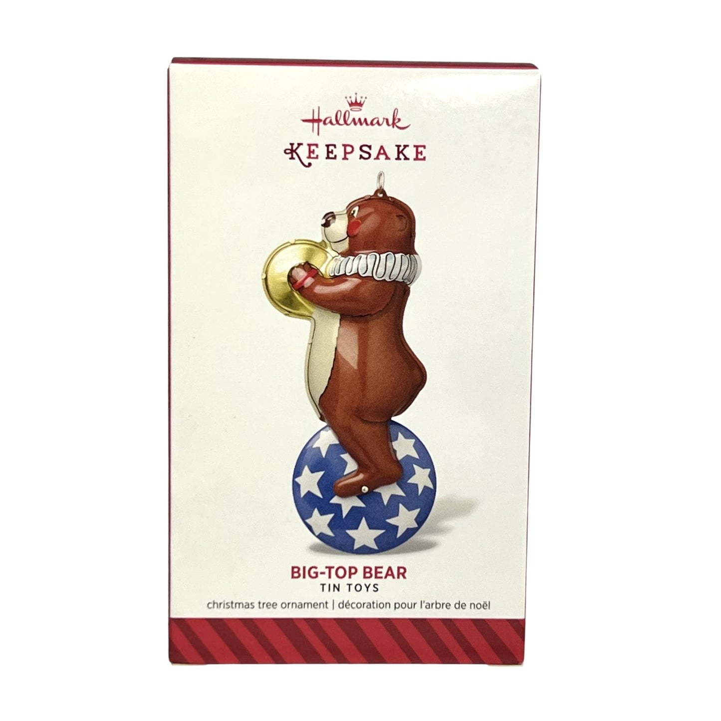 2014 Big-Top Bear Hallmark Ornament (Tin Toys) QX9236
