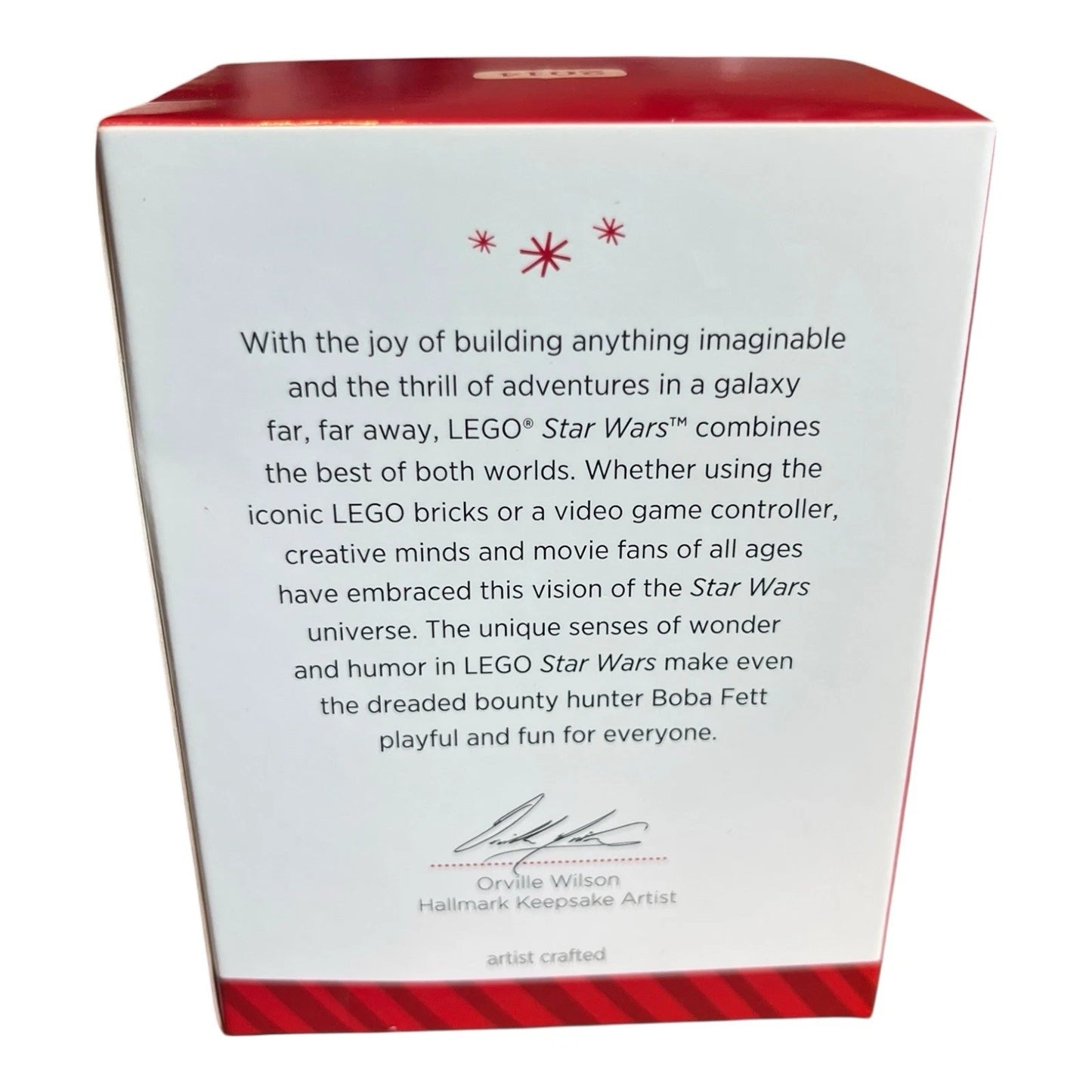 2014 Boba Fett Hallmark Ornament (LEGO) QXI2593