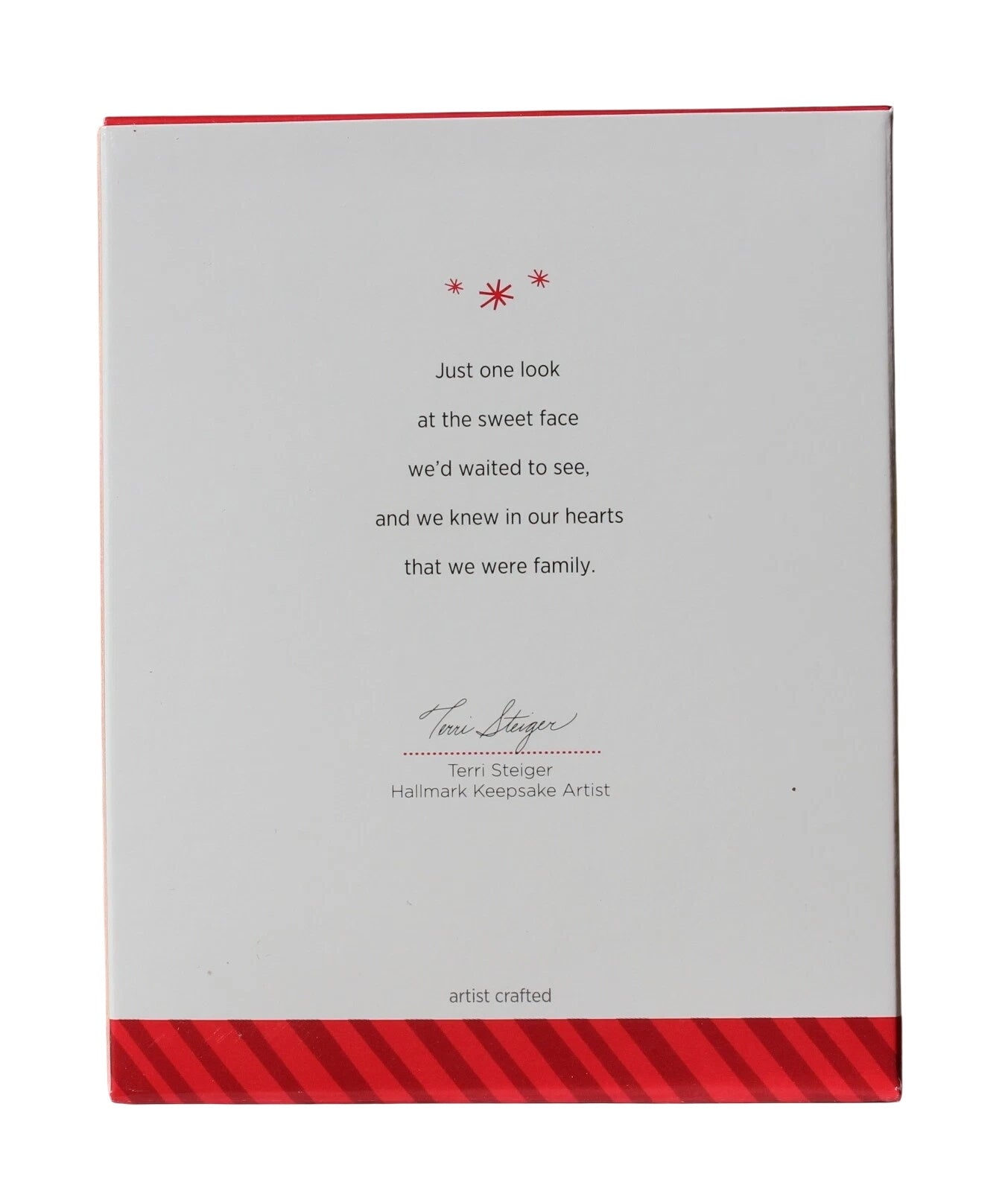 2014 Born In Our Hearts Hallmark Ornament (Heart) QGO1136