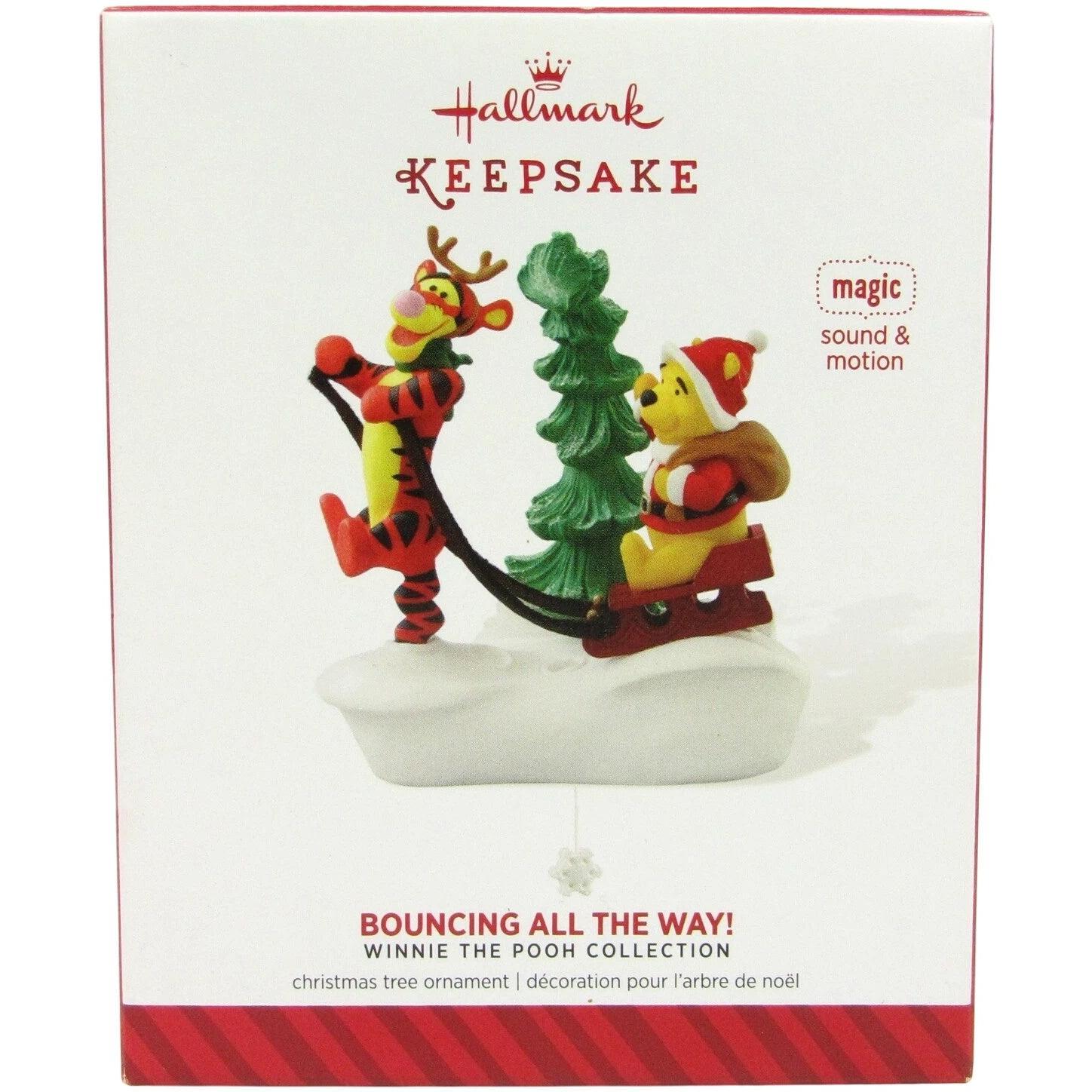 2014 Bouncing All The Way! Hallmark Ornament (Winnie The Pooh) QXD6033