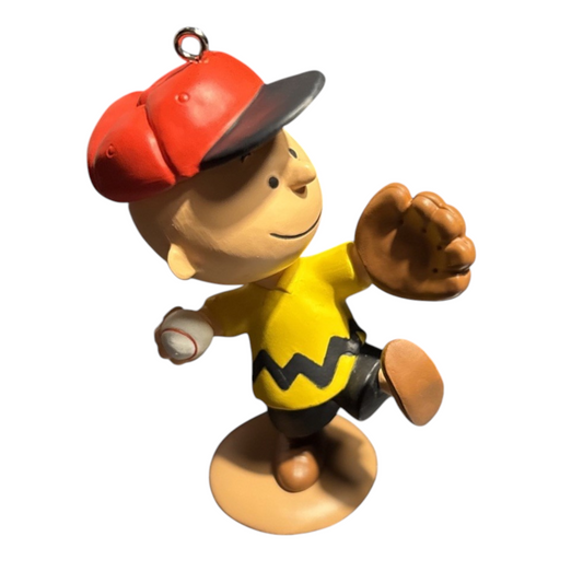 2014 Charlie's Favorite Pastime Hallmark Ornament (Happiness is Peanuts) QX9852