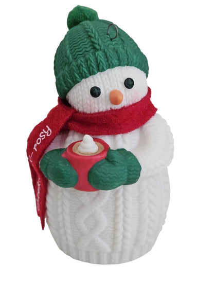 2014 Comfy Cozy Snowman Hallmark Ornament (Snowmen) QGO1573