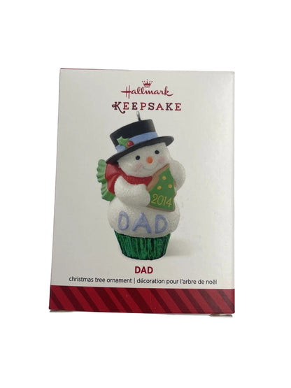 2014 Dad Hallmark Ornament (Snowmen) QGO1093