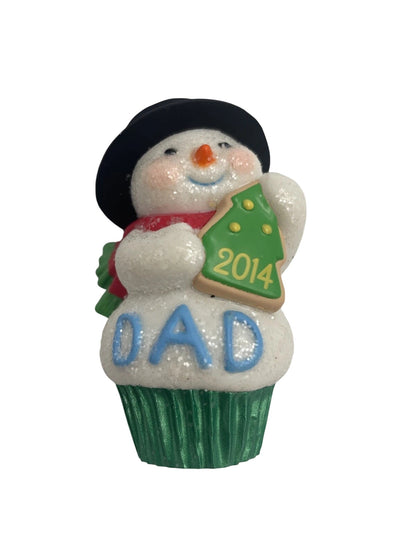 2014 Dad Hallmark Ornament (Snowmen) QGO1093