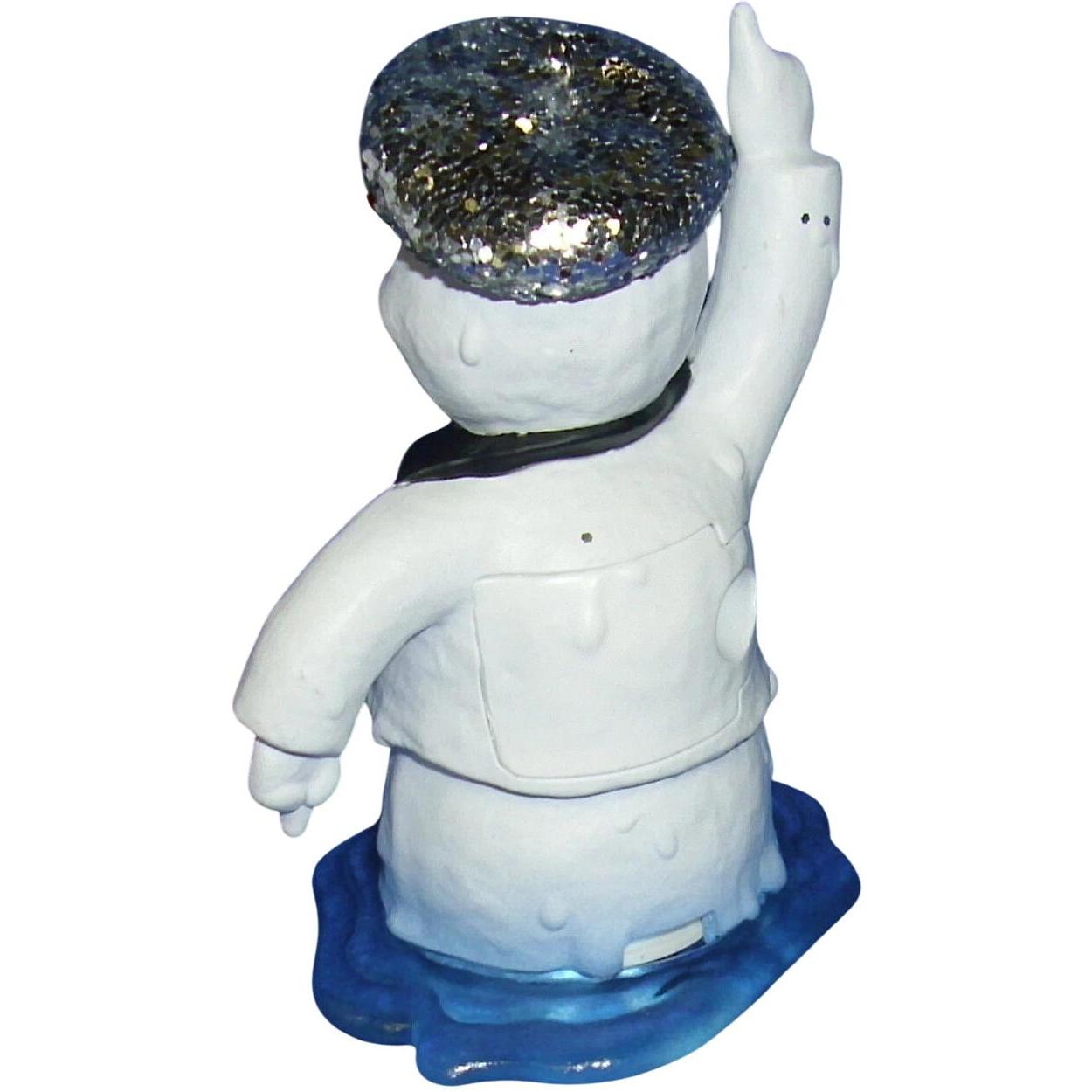 2014 Disco Inferno Hallmark Ornament (Snowman) QGO1243