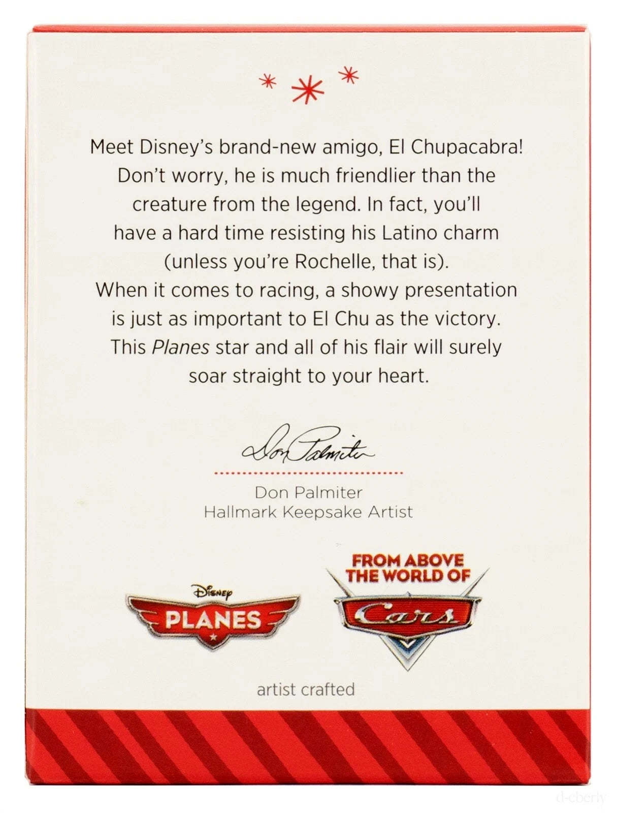 2014 El Chupacabra Hallmark Ornament (Planes) QXD6163